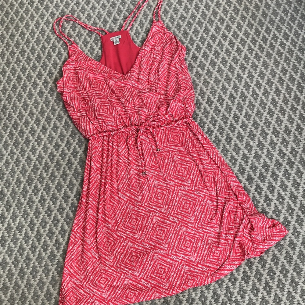 Summer dress by Guess Pink Aztec print